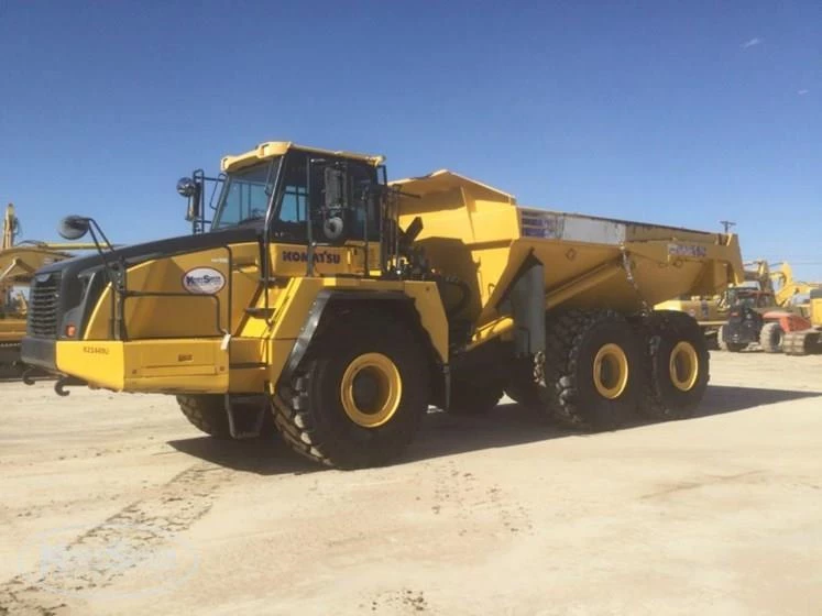 Side of Used Komatsu Dump Truck for Sale